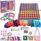 Weaving Loom Kit Toys for Kids and Adults,DIY Arts and Crafts String Maker Tool,Kids Travel Activity Set Ideal Gifts